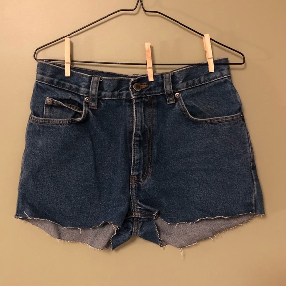 Custom Painted Jean Shorts - Picture 2 of 3